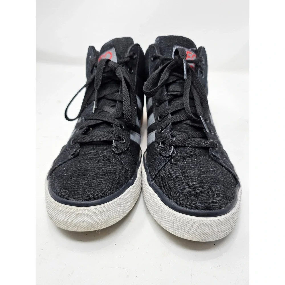 Adidas NEO Men's‎ Black Mid Top Sneakers Shoes Size 9 HVA039001